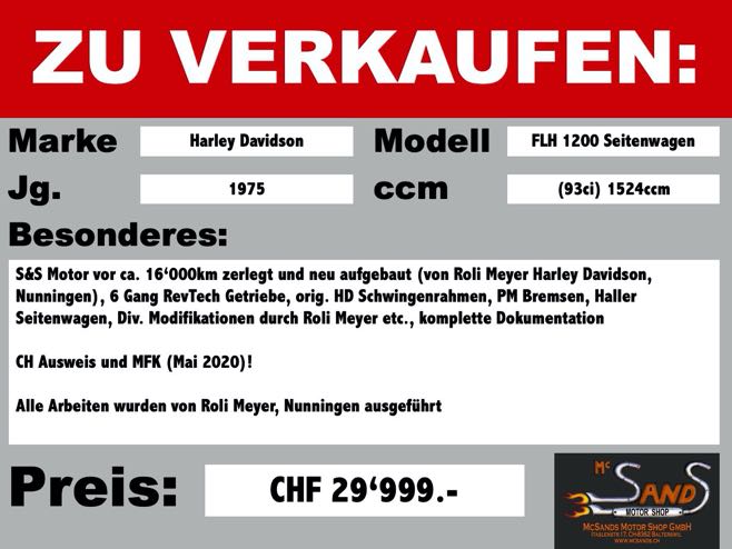 ZuVerkaufen_Schild_Seitenwagen Roli